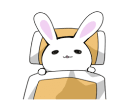 mochi yuru Usagi sticker #8693027