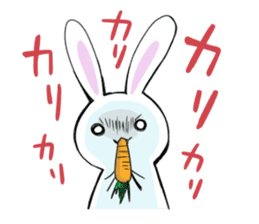 mochi yuru Usagi sticker #8693037