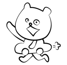 Cute white bears Vol.2 sticker #8693458