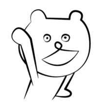 Cute white bears Vol.2 sticker #8693460