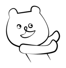 Cute white bears Vol.2 sticker #8693461