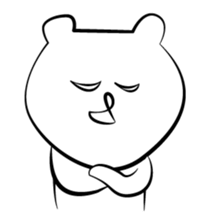 Cute white bears Vol.2 sticker #8693463