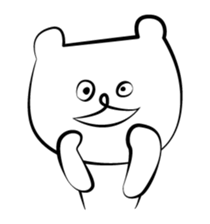 Cute white bears Vol.2 sticker #8693466