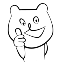 Cute white bears Vol.2 sticker #8693468