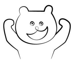 Cute white bears Vol.2 sticker #8693484