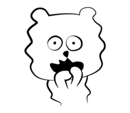 Cute white bears Vol.2 sticker #8693493