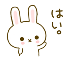 Rabbit Strawberry 6 sticker #8694106