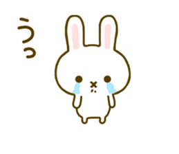 Rabbit Strawberry 6 sticker #8694115