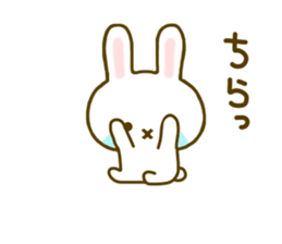 Rabbit Strawberry 6 sticker #8694124
