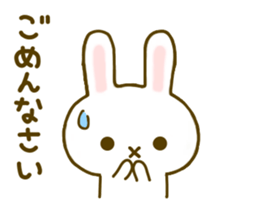 Rabbit Strawberry 6 sticker #8694126
