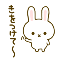 Rabbit Strawberry 6 sticker #8694130