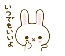 Rabbit Strawberry 6 sticker #8694132