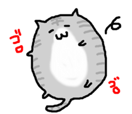 kawaii cats and chick sticker #8694419