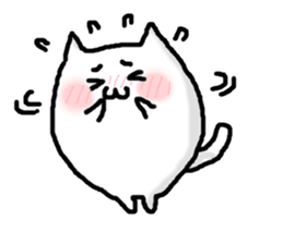 kawaii cats and chick sticker #8694425
