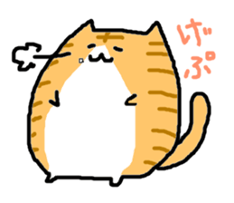 kawaii cats and chick sticker #8694430