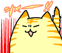 kawaii cats and chick sticker #8694453