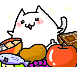 kawaii cats and chick sticker #8694456