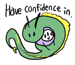 Zodiac-style Domi-no,onions ribbon-chan sticker #8694542