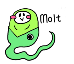 Zodiac-style Domi-no,onions ribbon-chan sticker #8694543