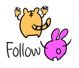 Zodiac-style Domi-no,onions ribbon-chan sticker #8694551