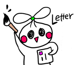 Zodiac-style Domi-no,onions ribbon-chan sticker #8694559