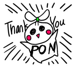 Zodiac-style Domi-no,onions ribbon-chan sticker #8694560