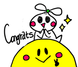 Zodiac-style Domi-no,onions ribbon-chan sticker #8694561