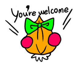 Zodiac-style Domi-no,onions ribbon-chan sticker #8694563
