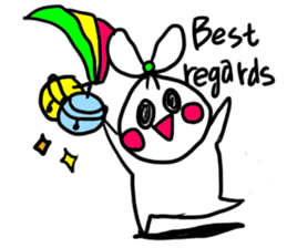 Zodiac-style Domi-no,onions ribbon-chan sticker #8694564