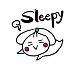 Zodiac-style Domi-no,onions ribbon-chan sticker #8694569