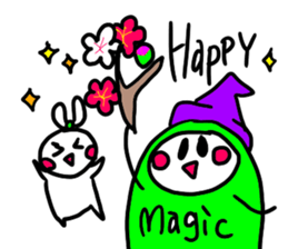 Zodiac-style Domi-no,onions ribbon-chan sticker #8694576