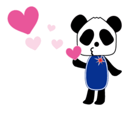 Panda: Let's speack Cantonese sticker #8694774