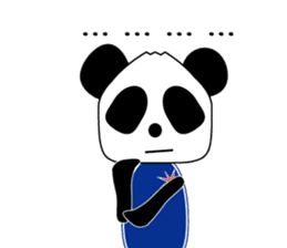 Panda: Let's speack Cantonese sticker #8694775