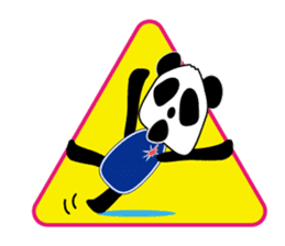Panda: Let's speack Cantonese sticker #8694776