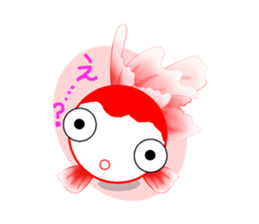 Feeling of Kingyo Fish Ver2 sticker #8694845