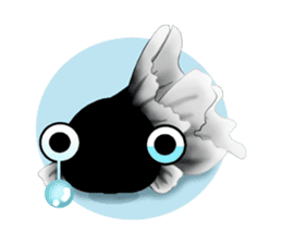 Feeling of Kingyo Fish Ver2 sticker #8694848