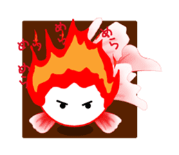 Feeling of Kingyo Fish Ver2 sticker #8694850