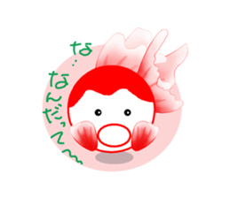 Feeling of Kingyo Fish Ver2 sticker #8694866