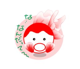 Feeling of Kingyo Fish Ver2 sticker #8694866