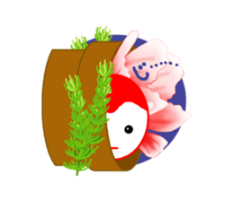 Feeling of Kingyo Fish Ver2 sticker #8694867