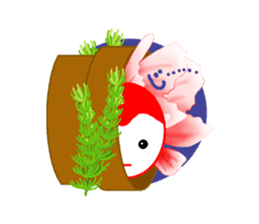Feeling of Kingyo Fish Ver2 sticker #8694867