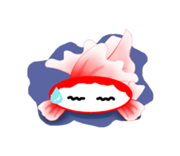 Feeling of Kingyo Fish Ver2 sticker #8694875
