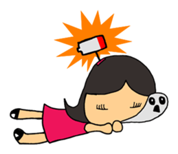 Penny The Curious Girl sticker #8694994