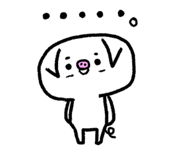 Reply pig's sticker #8695292