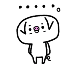 Reply pig's sticker #8695292