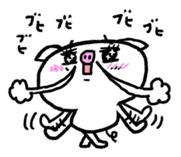 Reply pig's sticker #8695301
