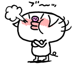 Reply pig's sticker #8695302