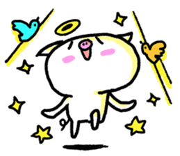 Reply pig's sticker #8695305