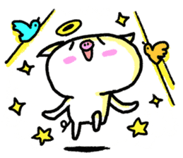 Reply pig's sticker #8695305