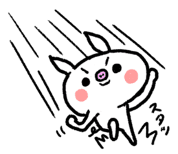 Reply pig's sticker #8695307